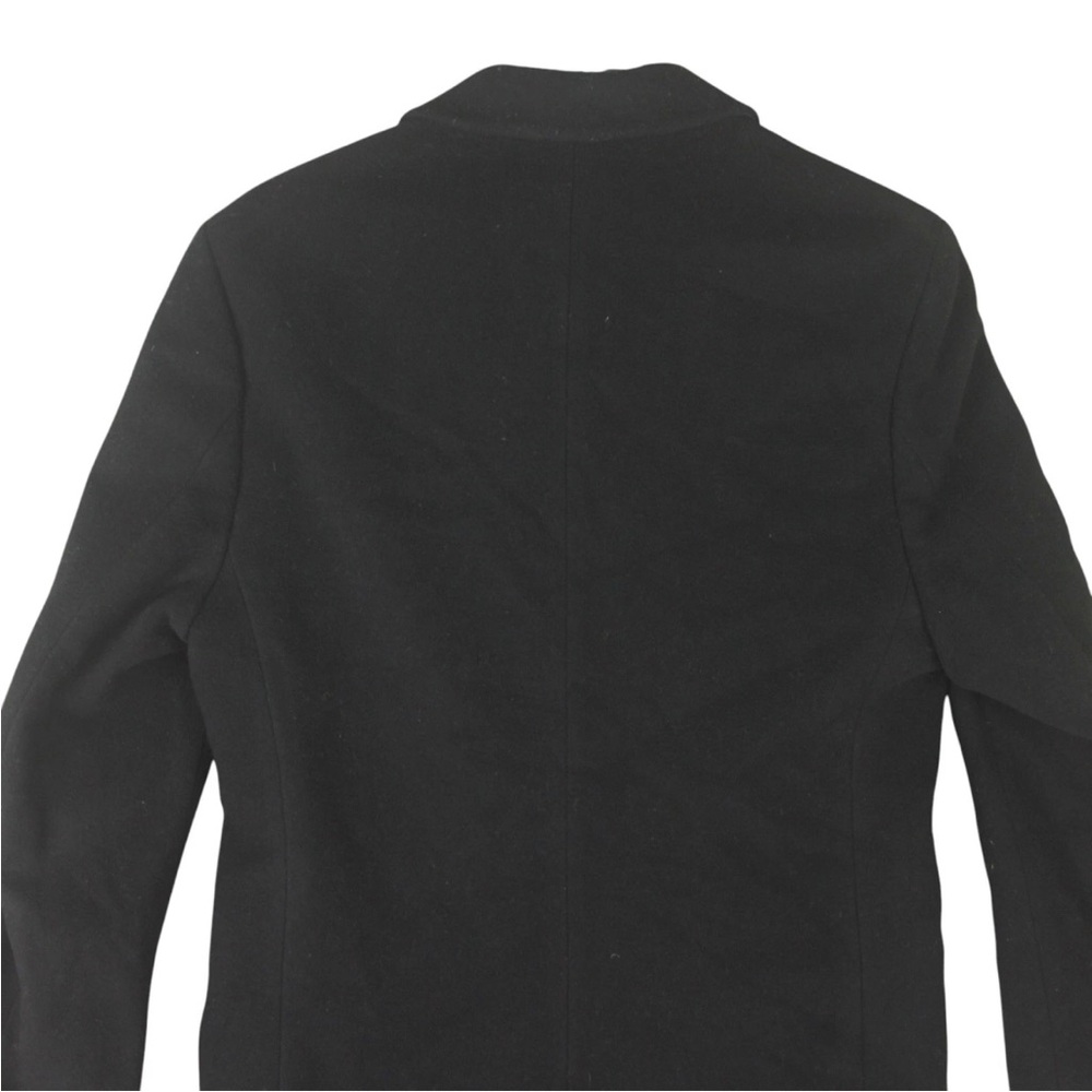 OUR LEGACY 1980-81 Black Cashmere Dinner Coat Mens 46 Black Wool Cashmere Blend - Picture 5 of 16